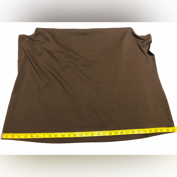 Lane Bryant, NWT, brown polyester tank, 26/28 - Picture 8 of 12